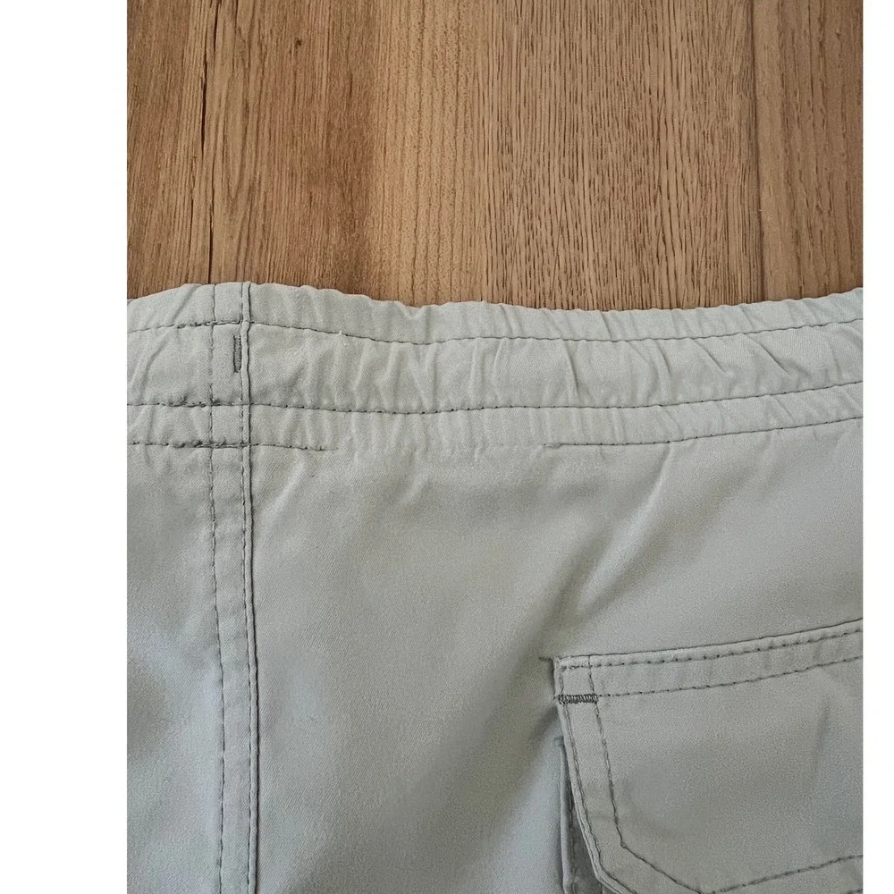 Abercrombie & Fitch Mens Relaxed Stretch Swim Trunks Light Aqua Large 5